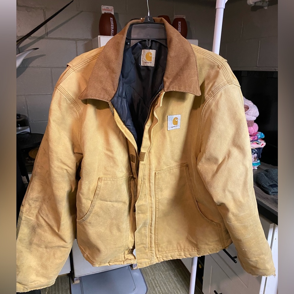 Vintage Carhartt jacket Tan